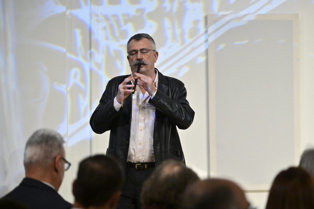 Dresch Mihály Kossuth-díjas előadóművész. Fotó: MTI/Hegedüs Róbert