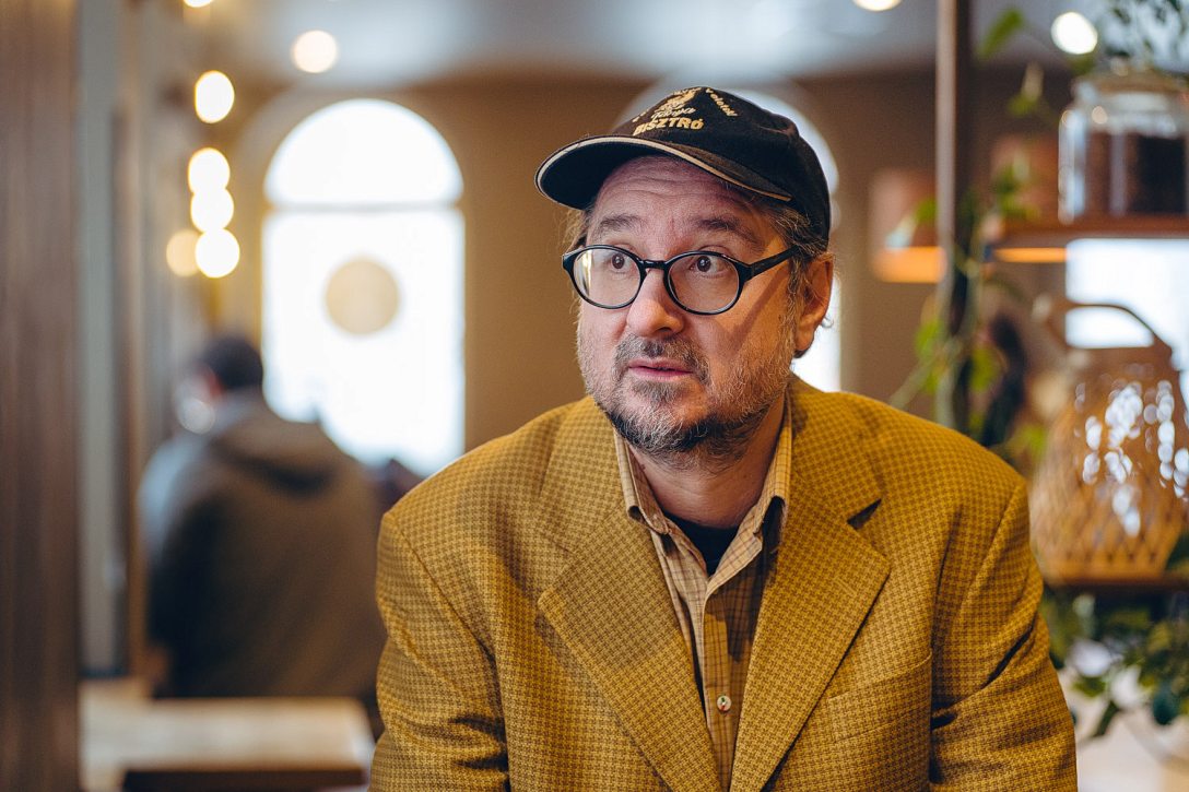 Cserna-Szabó András. Fotó: Sorok Péter / Kultúra.hu