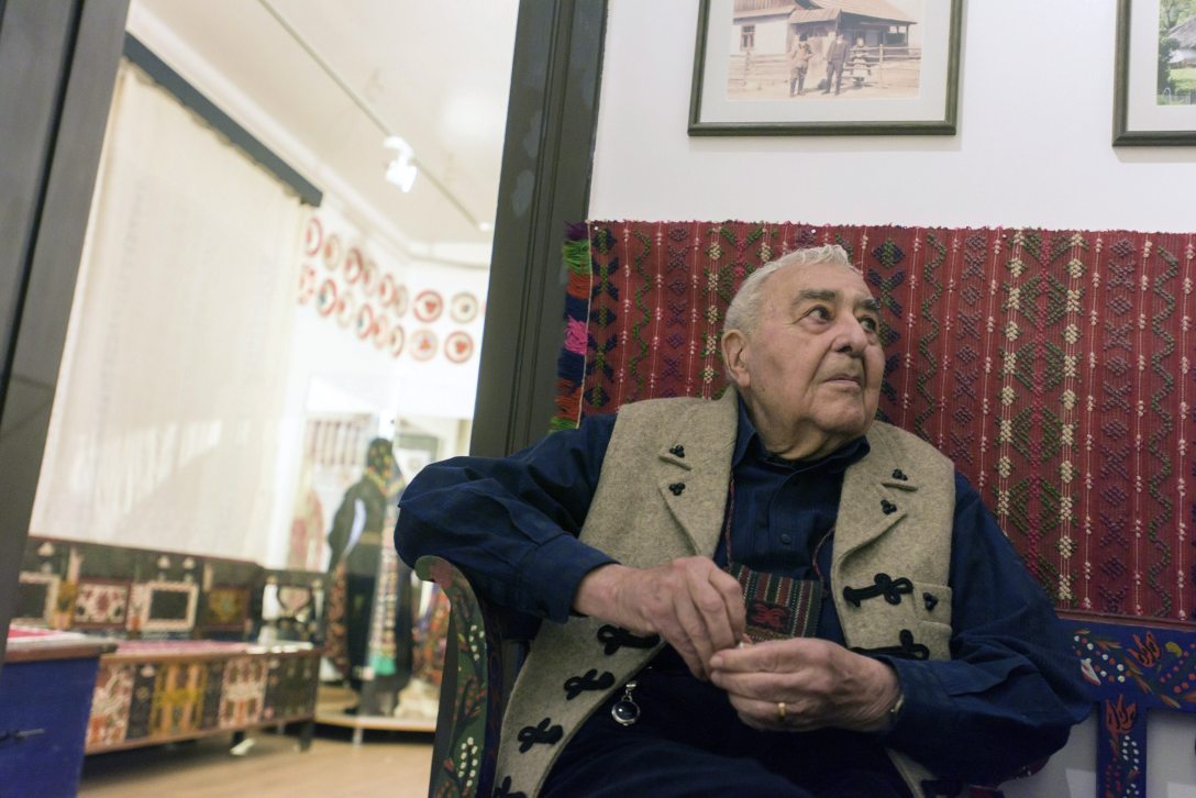 Kallós Zoltán Válaszúton 2017 júliusában. Fotó: Biró István / MTI