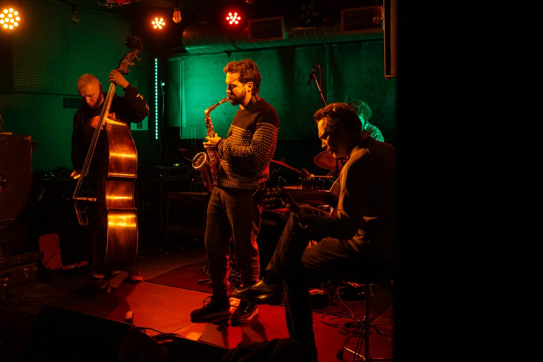 BLBM Quartet koncertje a Hangfoglaló Minifeszten. Fotó: Csákvári Zsigmond / Kultúra.hu