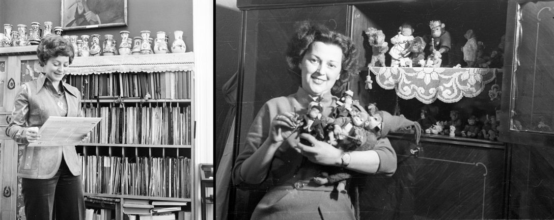 Péczely Sarolta, Kodály Zoltán özvegye 1972-ben. Fotó: Gárdos Katalin / Fortepan és Záray Márta énekesnő 1958-ban. Fotó: Bauer Sándor / Fortepan