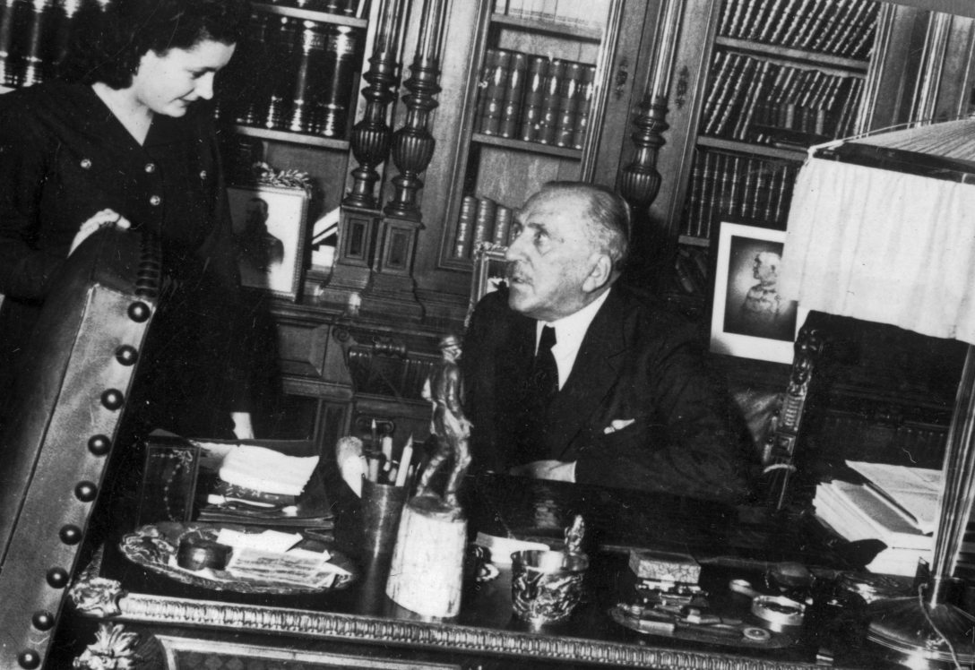 Herczeg Ferenc író 1939-ben. Fotó: Fortepan