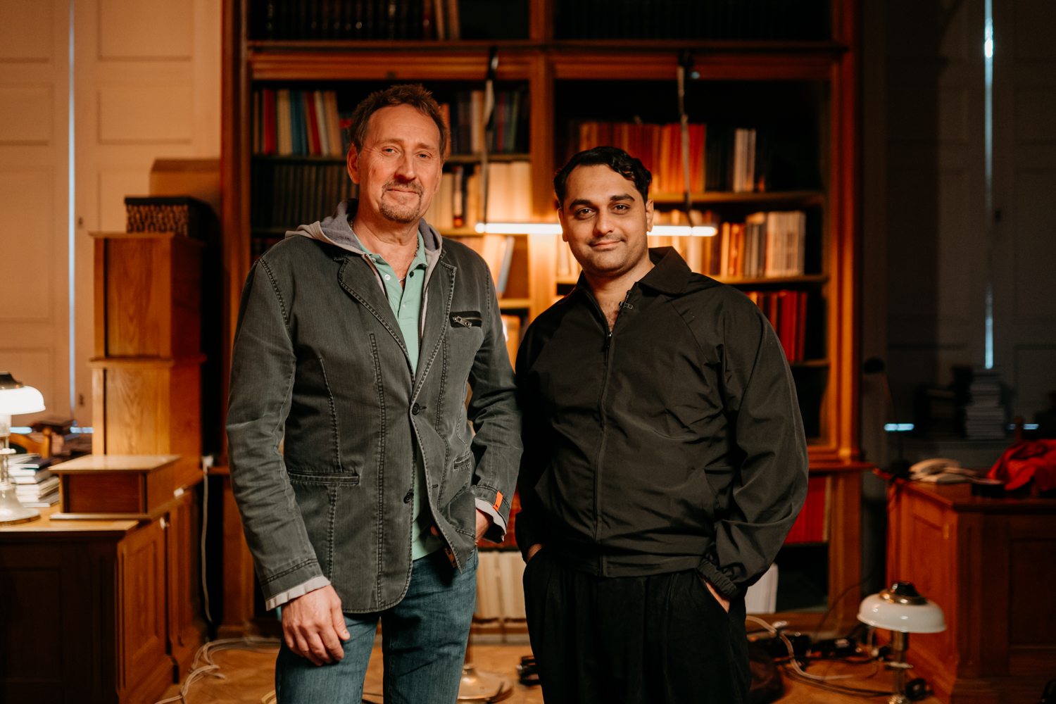 Csejtei Tamás és dr. Farkas Levente András. Fotó: Hegyi Júlia Lili / Kultúra.hu KEK_CETLI_CSEJTEI_TAMAS_HJL_08947.jpg