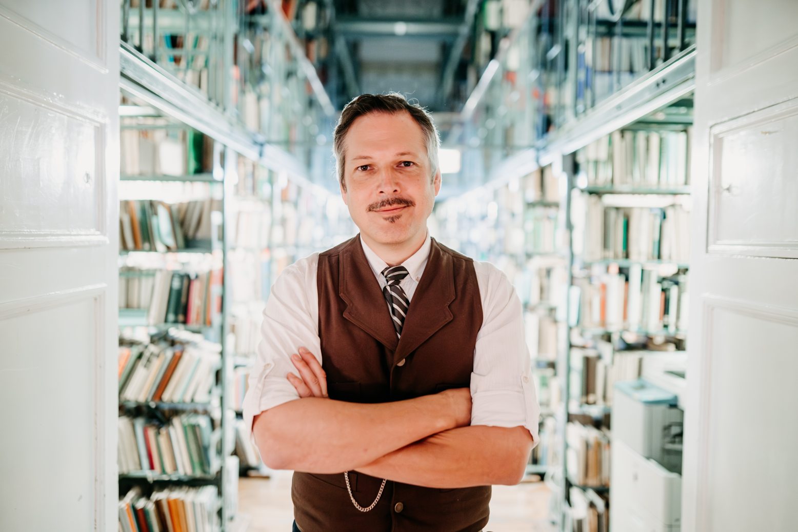 Dr. Németh Balázs hadtörténész. Fotó: Hegyi Júlia Lili / Kultúra.hu KEK_CETLI_NEMETH_BALAZS_HJL_02885.jpg