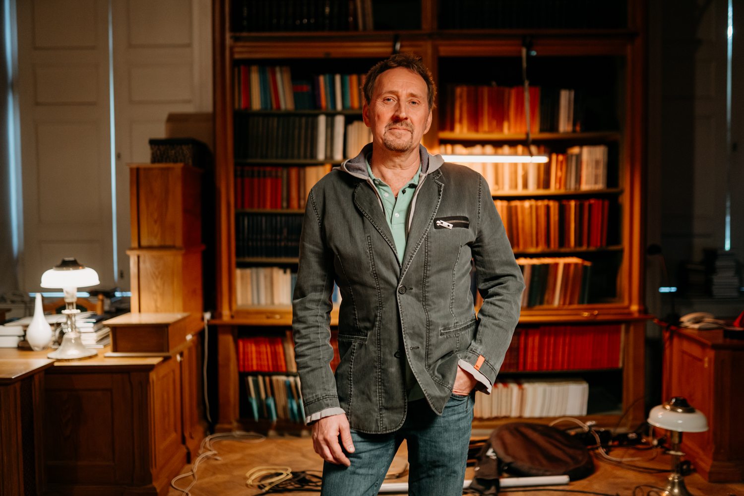 Csejtei Tamás zenész és vadászfilmes. Fotó: Hegyi Júlia Lili / Kultúra.hu KEK_CETLI_CSEJTEI_TAMAS_HJL_08957.jpg