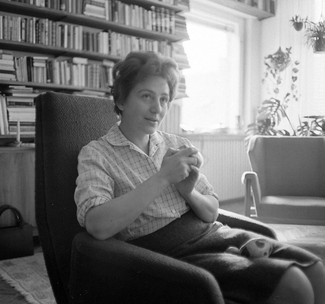 Gorka Lívia 1969-ben. Fotó: Kotnyek Antal / Fortepan