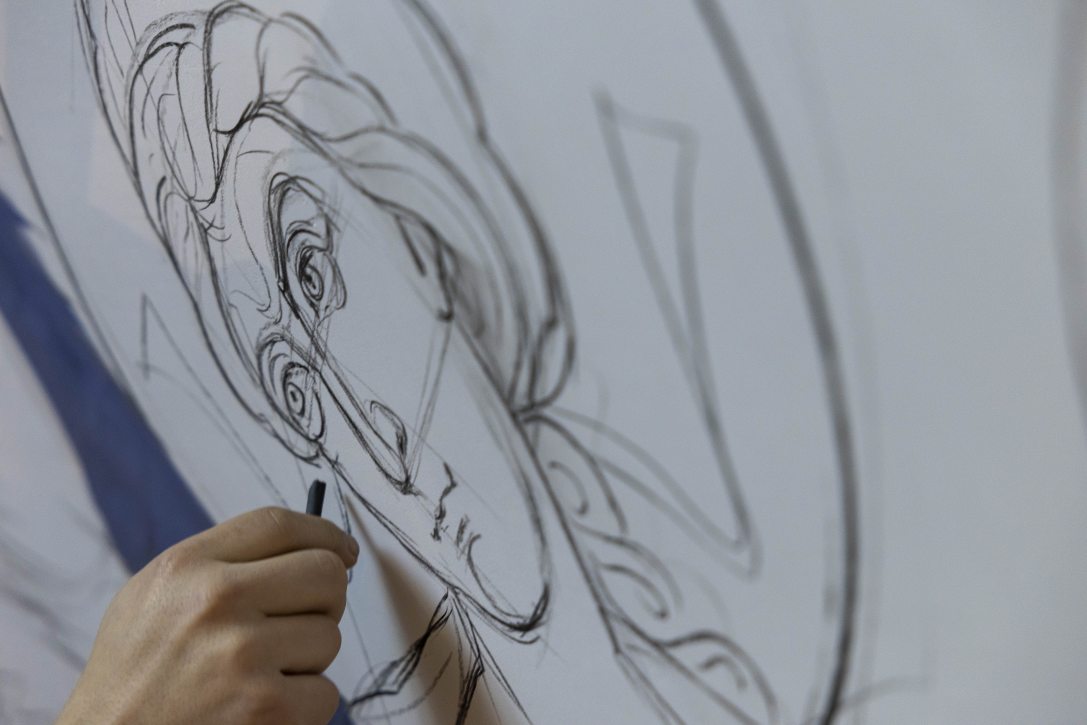 Seres Tamás Szent-Miklós díjas képzőművész. Fotó: Kurucz Árpád/Magyar Kultúra magazin