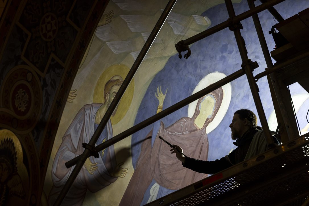 Seres Tamás Szent-Miklós díjas képzőművész. Fotó: Kurucz Árpád/Magyar Kultúra magazin