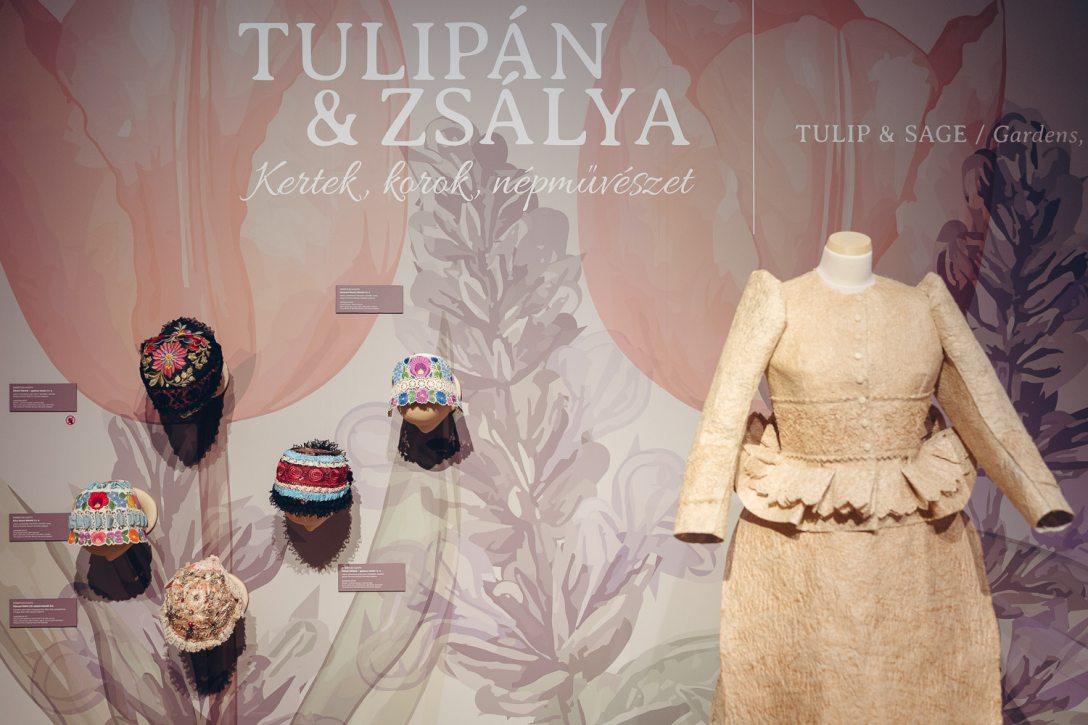 Üveges Krisztina. Tulipán és zsálya. Fotó: Sorok Péter / Kultúra.hu