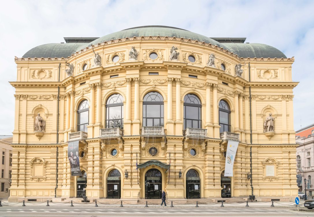 A Szegedi Nemzeti Színház épülete. Fotó: Faludi Imre / MTI