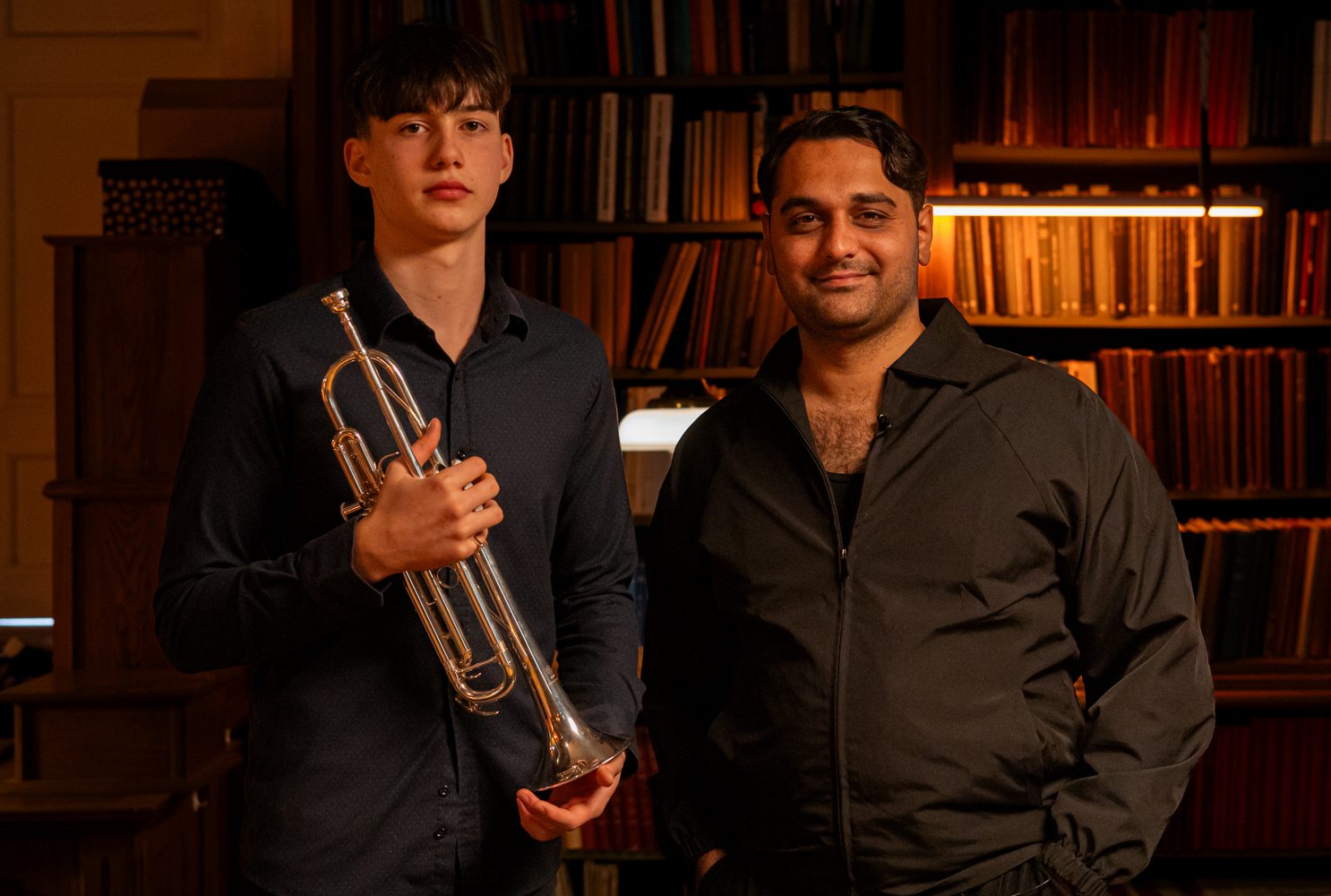 Buzogány Botond és dr. Farkas Levente András. Fotó: Csákvári Zsigmond / Kultúra.hu 251016_KEK_CETLI_BUZOGANY_BOTOND_CSZS_16.JPG