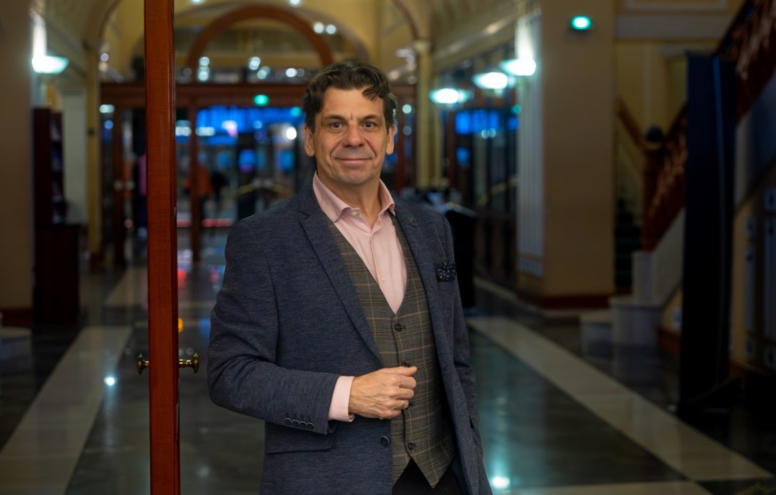 Vida Péter Jászai Mari-díjas és Karinthy-gyűrűs magyar színművész, humorista. Fotó: Csákvári Zsigmond / Kultúra.hu