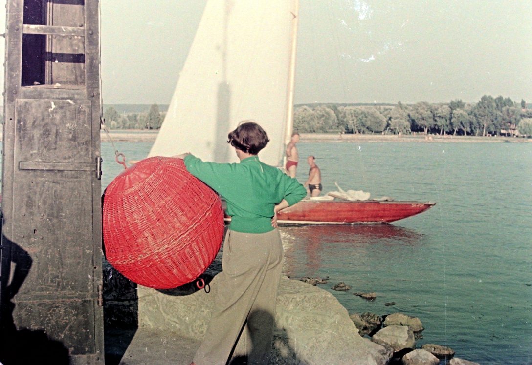 Balaton, 1950. Fotó: Fortepan
