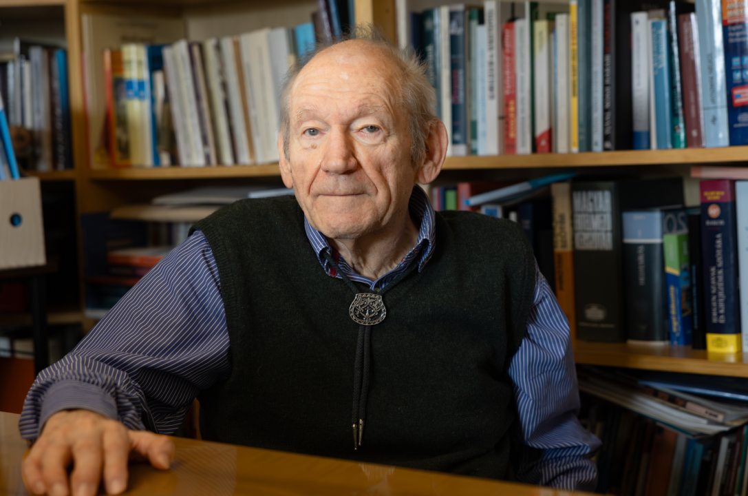 Dr. Nagy Attila olvasáskutató. Fotó: Csákvári Zsigmond / Kultúra.hu