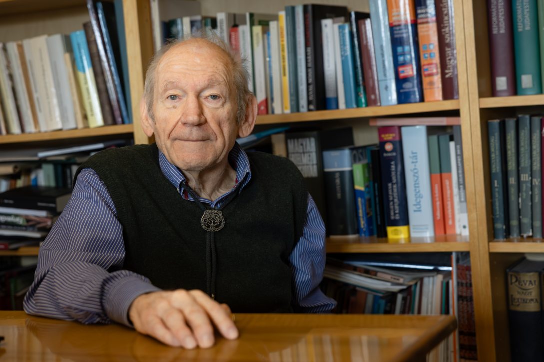 Dr. Nagy Attila olvasáskutató. Fotó: Csákvári Zsigmond / Kultúra.hu