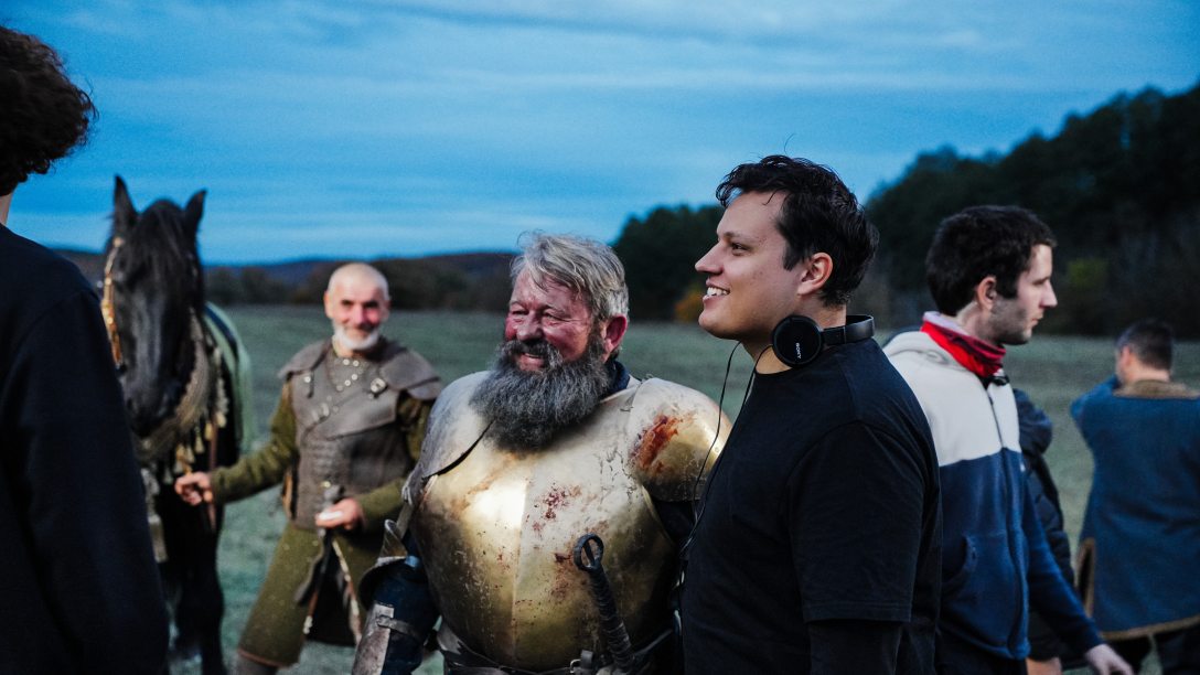 A Mohács - Világok Harca forgatásán. Fotó: Rubicon