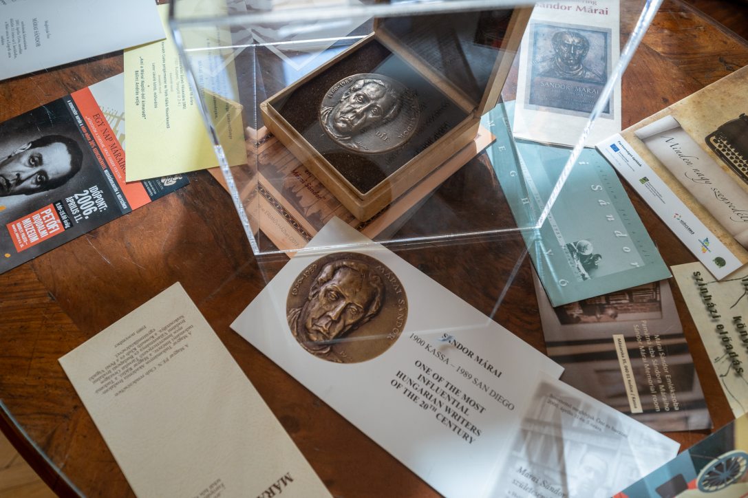 Márai Sándor Emlékkiállítás a budai Virág Benedek Házban. Fotó: Törő Balàzs