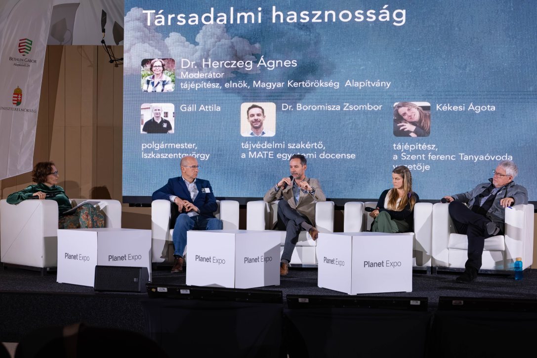 Társadalmi hasznosság panel. Fotó: MKA/Deme Zoltán