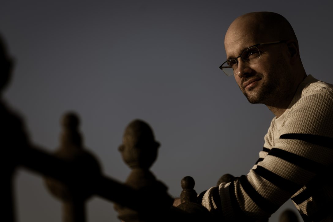 Lázár Gergely klinikai szakpszichológus. Fotó: Éberling András/ Magyar Kultúra magazin