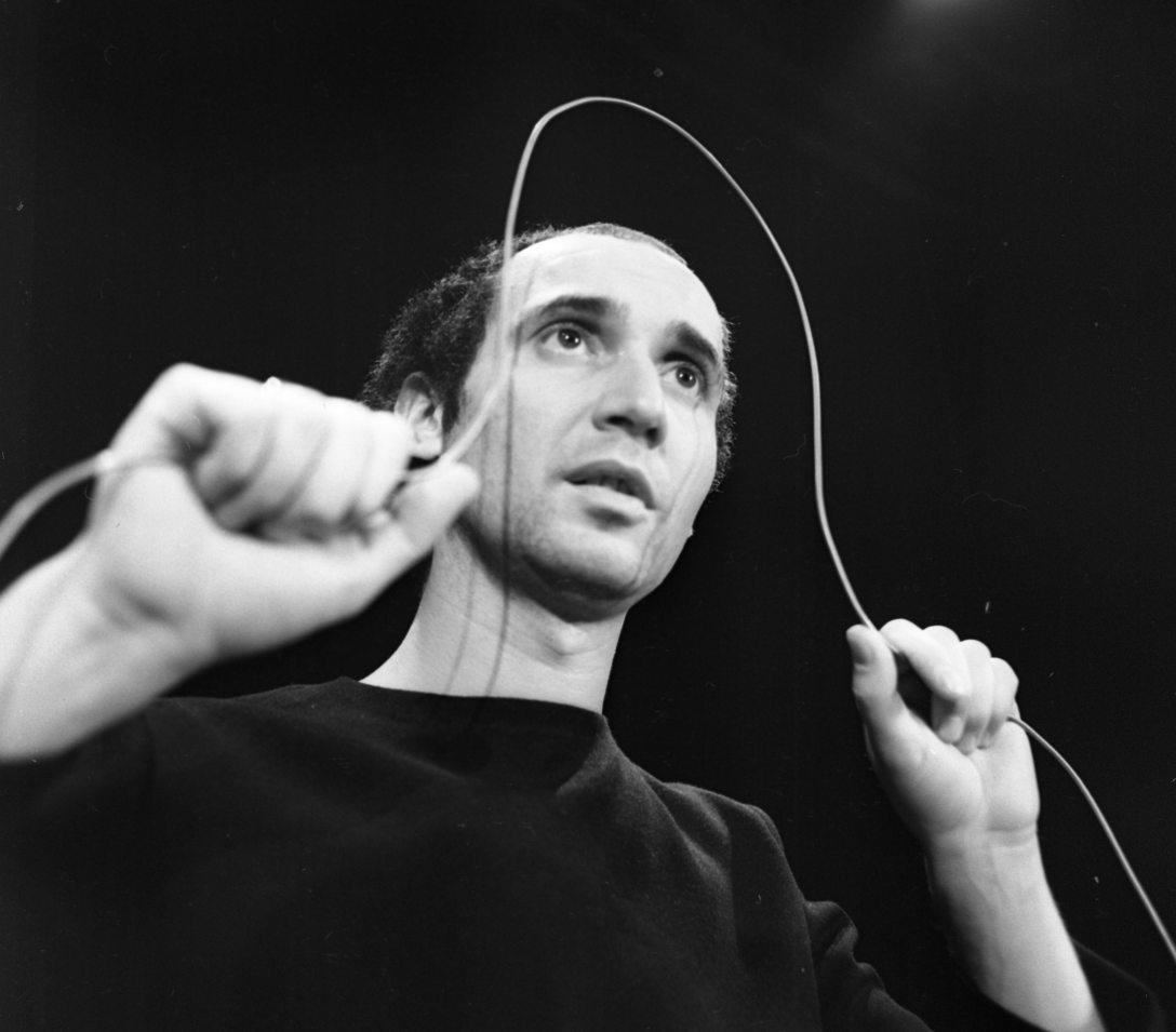 Sándor György humoralista 1973-ban. Fotó: Urbán Tamás / Fortepan