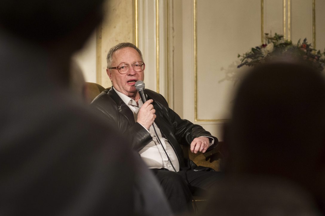 Spiró György író. Fotó: MTI/ Szigetváry Zsolt