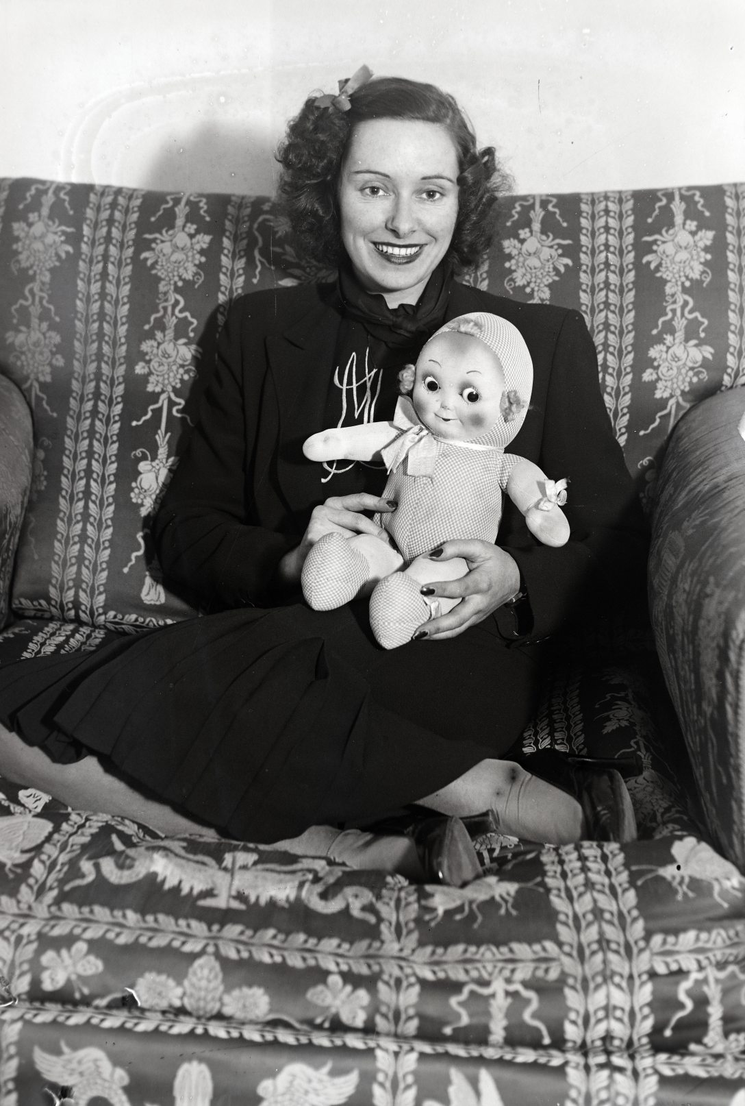 Muráti Lili 1938-ban. Fotó: Bojár Sándor / Fortepan