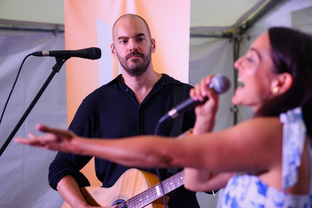 Petruska András és Csemer Boglárka. Fotó: Gábos Albin