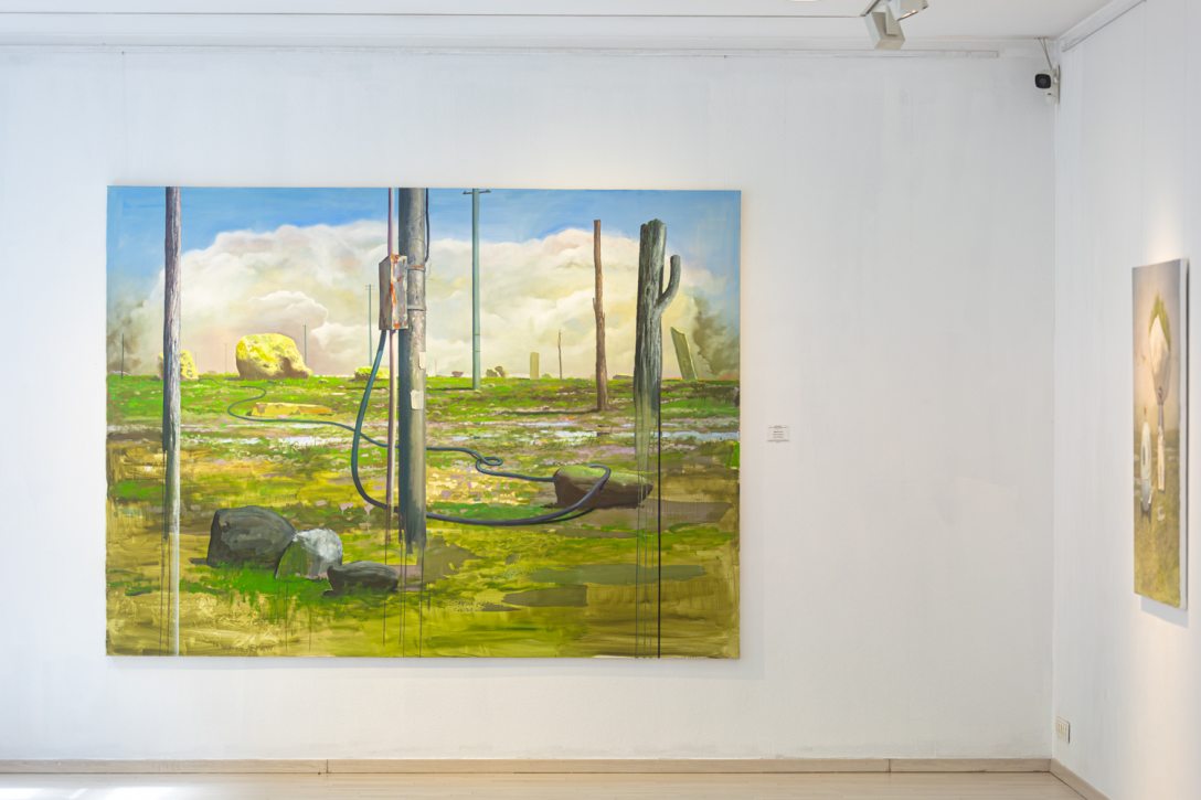 Herman Levente és Radu Belcin közös kiállítása a Várfok Galériában. Fotó: Csákvári Zsigmond / Kultúra.hu