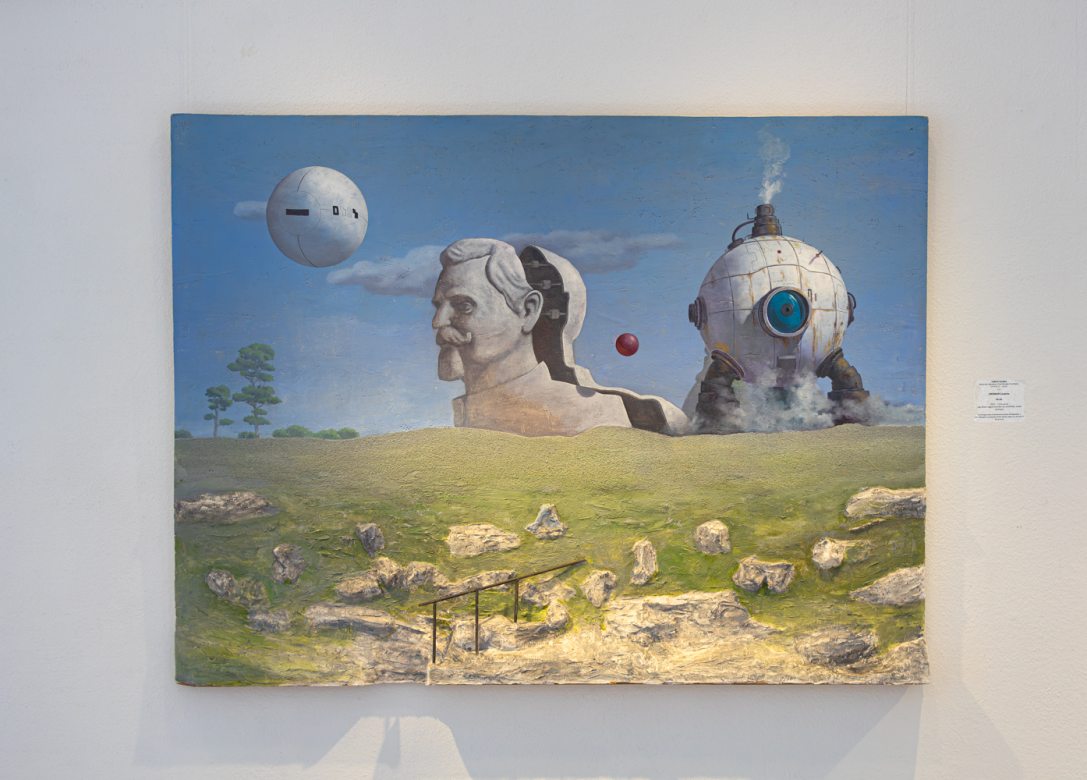 Herman Levente és Radu Belcin közös kiállítása a Várfok Galériában. Fotó: Csákvári Zsigmond / Kultúra.hu