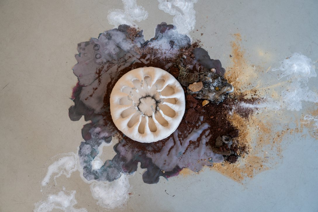 Csatlós Asztrid és Metzing Eszter Archive of Contact című közös kiállítása. Fotó: Csiki Vivien / Kultúra.hu