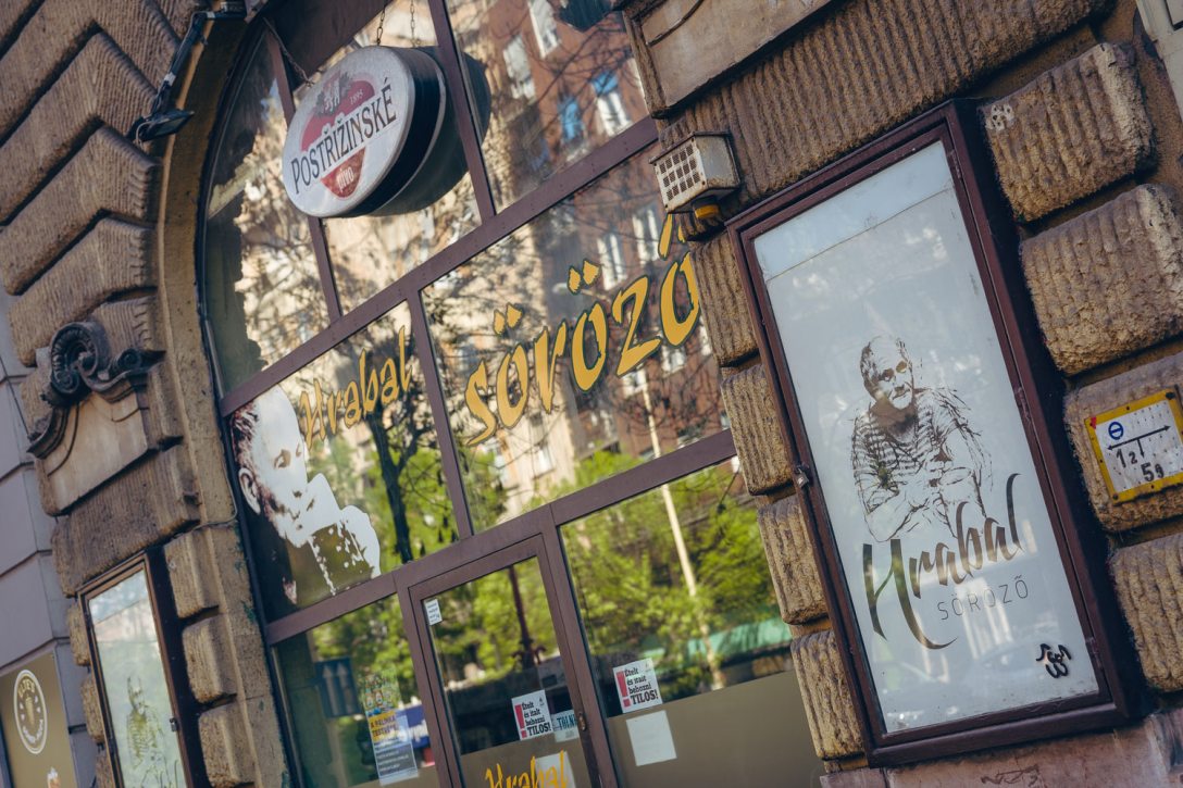 A Hrabal söröző Budapesten. Fotó: Sorok Péter / Kultúra.hu