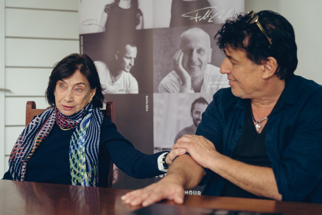 Földi Béla koreográfus és Török Jolán táncpedagógus, táncművész. Fotó: Sorok Péter / Kultúra.hu