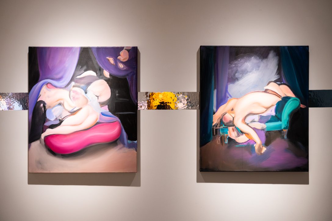 Az Ön itt áll című kiállítás a budapesti Apollo Galériában. Fotó: Csiki Vivien / Kultúra.hu