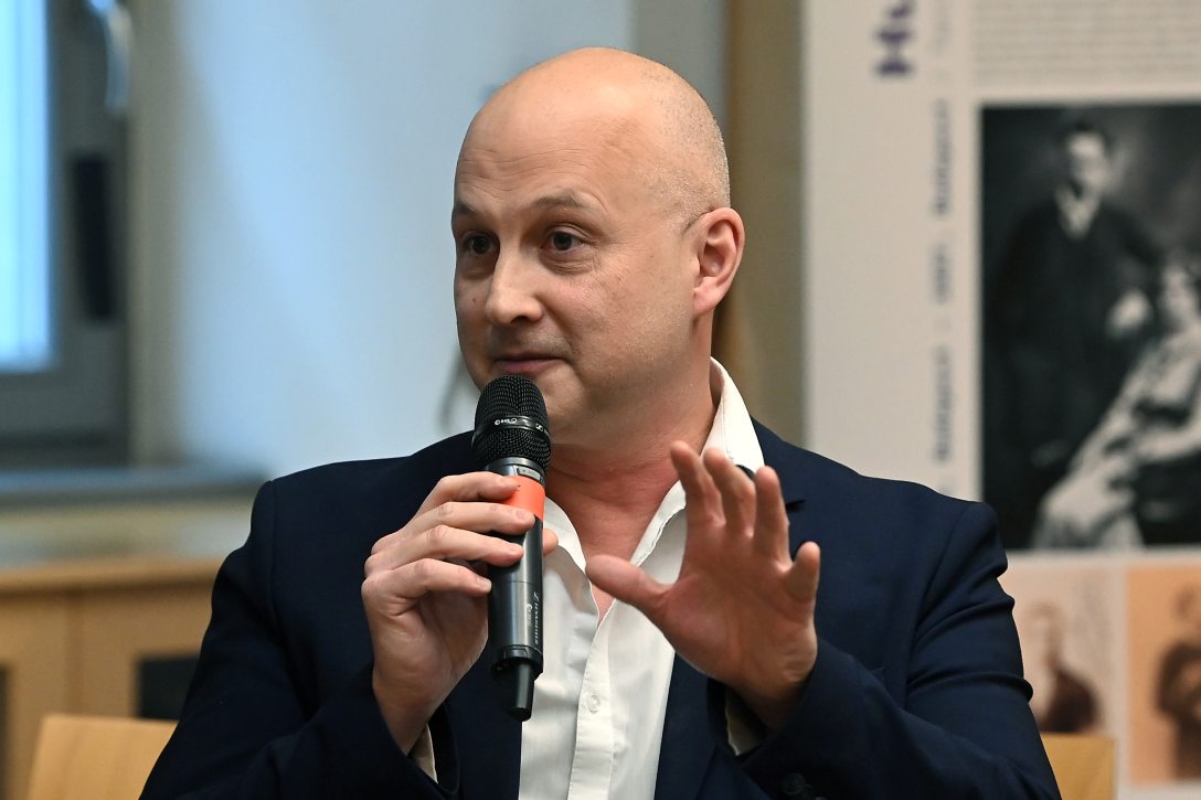 Zsoldos Dávid komolyzenei szakember. Fotó: MTI/Soós Lajos