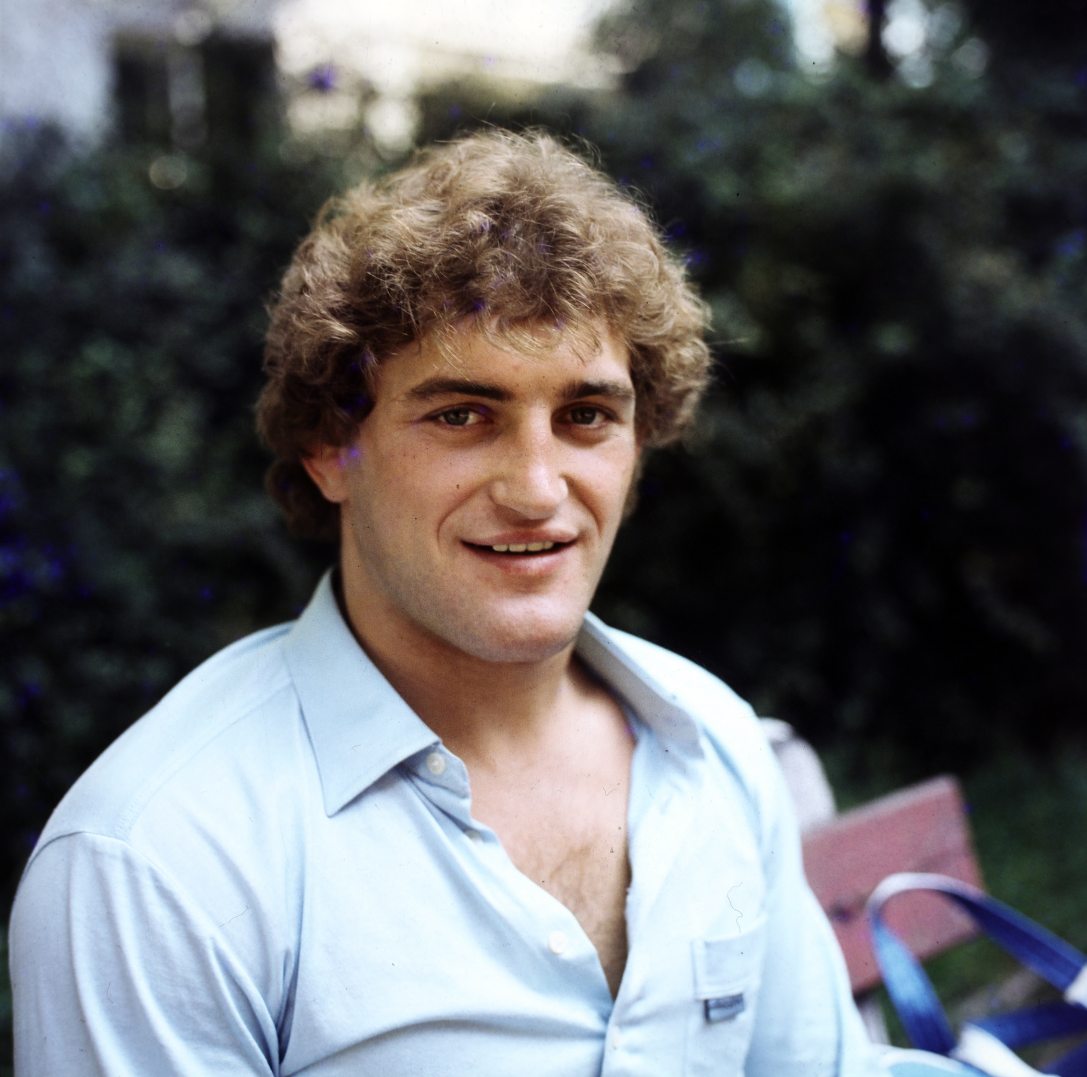 Növényi Norbert olimpiai bajnok birkózó 1980-ban. Fotó: Szalay Béla / Fortepan