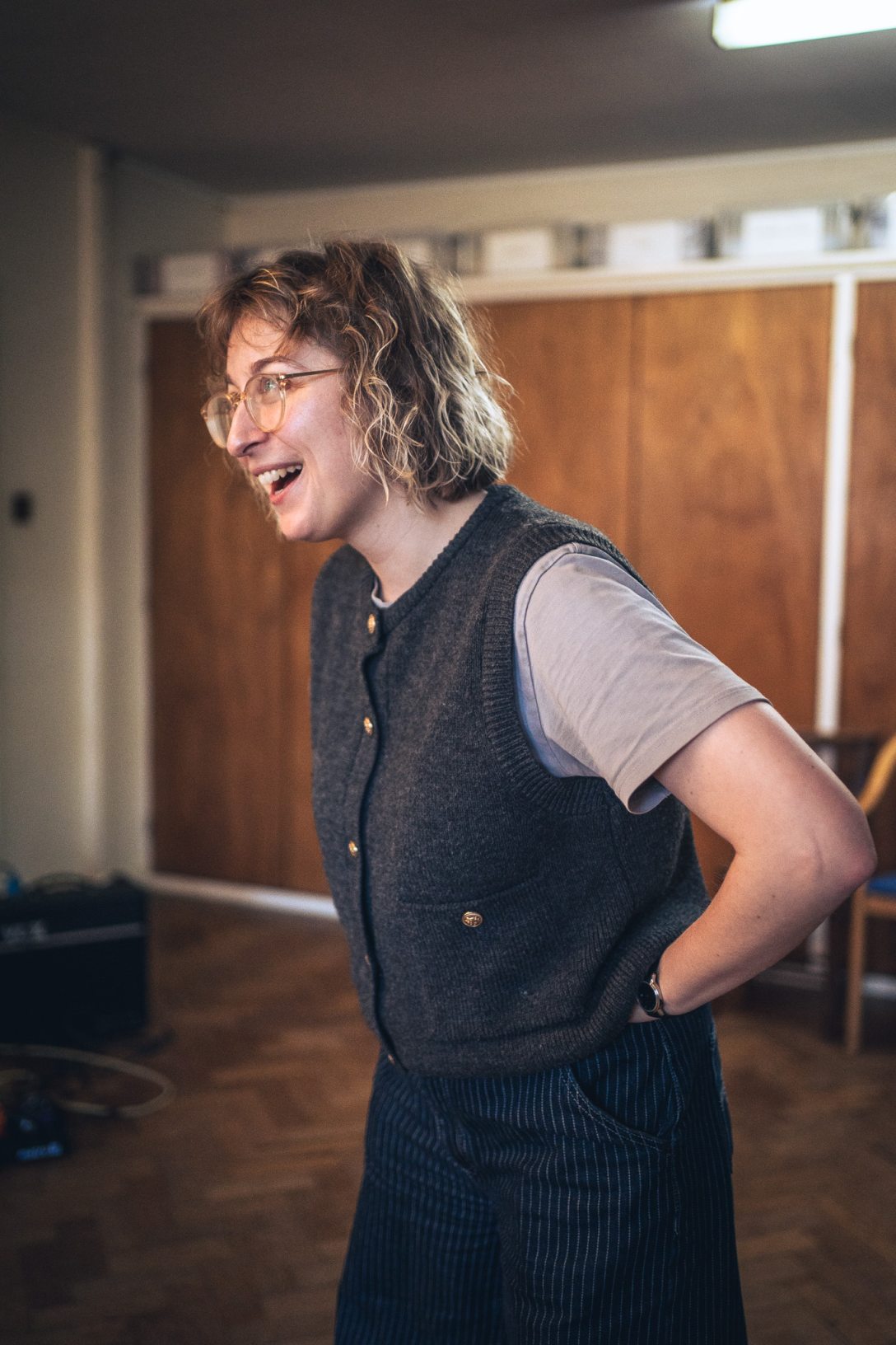 Lévai Júlia színházi rendező és dramaturg. Fotó: Tom Dixon
