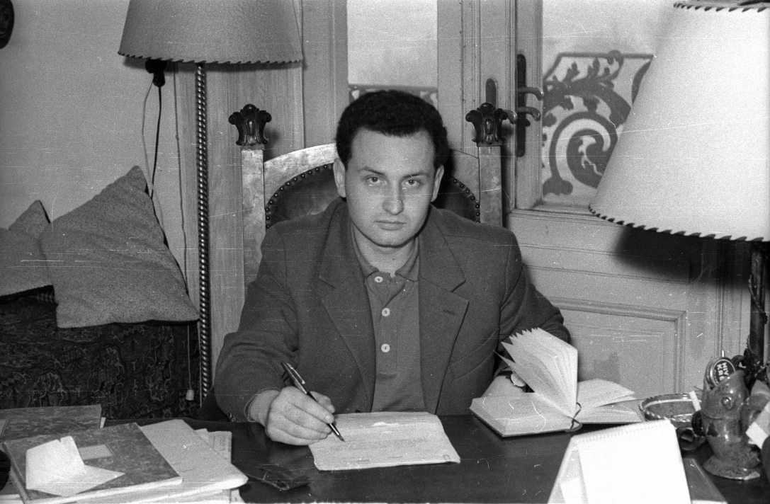 Orbán Ottó 1963-ban. Fotó: Hunyady József / Fortepan