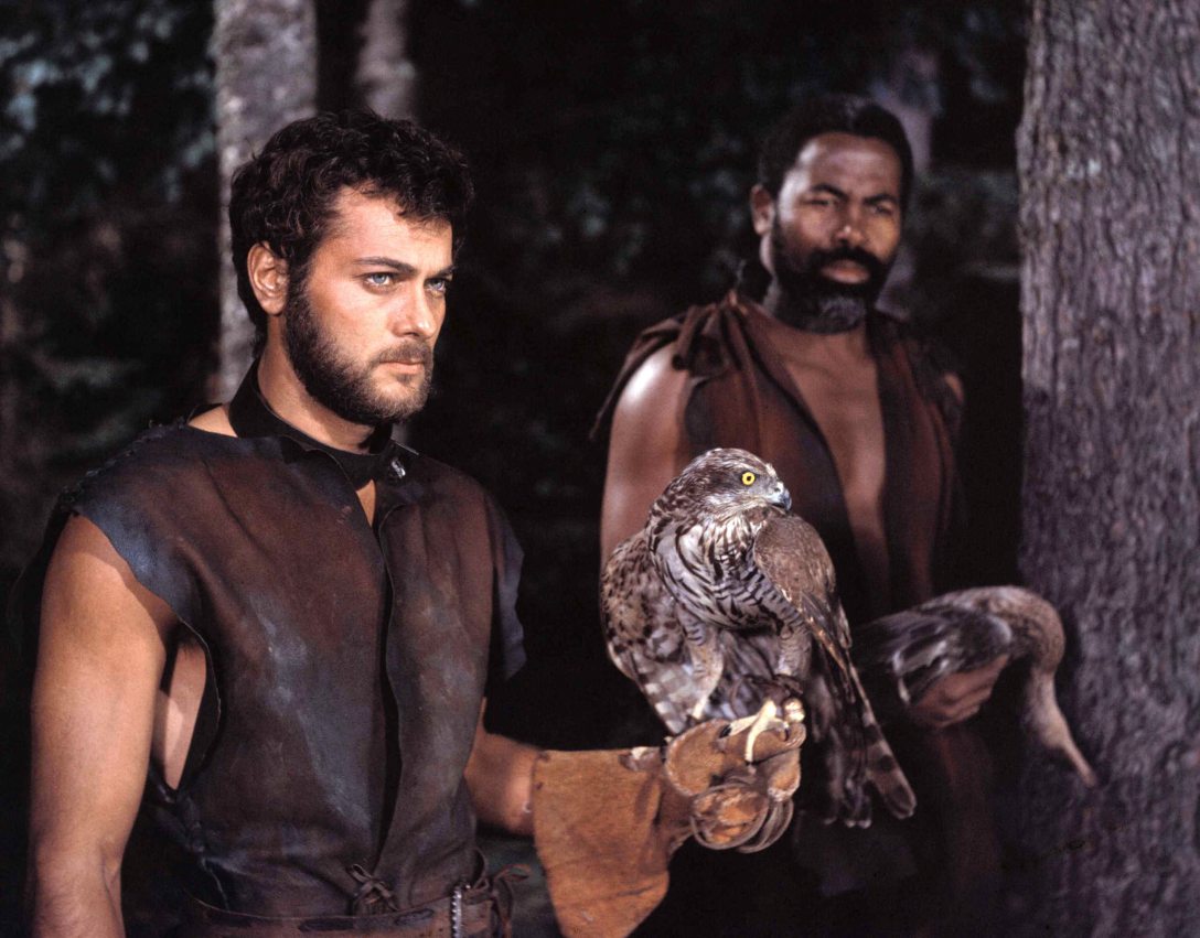 A vikingekben 1958-ban. Fotó: UNITED ARTISTS / Collection ChristopheL via AFP