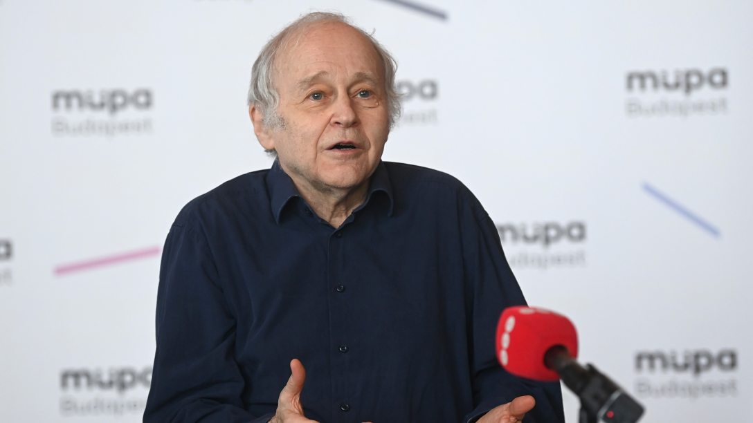 Fischer Ádám, a Budapesti Wagner-napok alapítója és művészeti vezetője a Budapesti Wagner-napok megnyitóján a Müpában. FOtó:  MTI/Soós Lajos