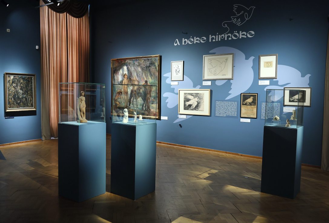 A hamarosan nyíló „Drága barátom, Picasso” - A magyarok és a festőlegenda című kiállítás a szegedi Móra Ferenc Múzeumban 2026. június 18-án. Fotó: MTI/Lehoczky Péter