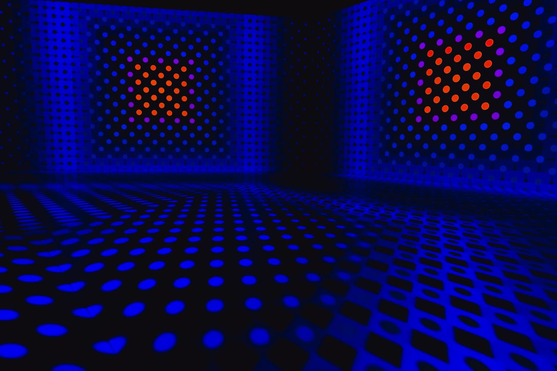 VASARELY – Az op-art atyja című kiállítás a CODE Digitális élményközpontban. Fotó: Sorok Péter / Kultúra.hu