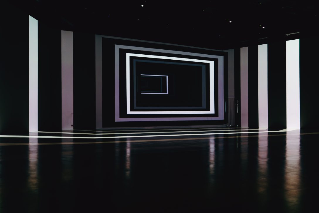 VASARELY – Az op-art atyja című kiállítás a CODE Digitális élményközpontban. Fotó: Sorok Péter / Kultúra.hu