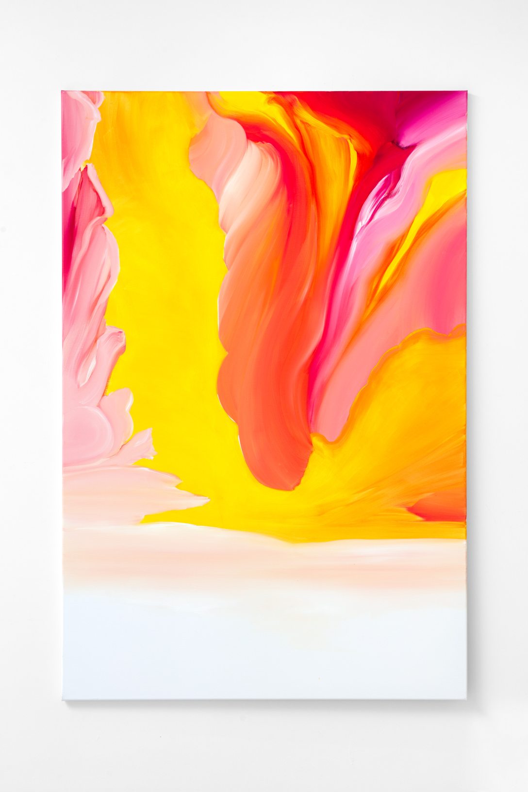 Márton Enikő_ Spiral, 2024 olaj, vászon 150x100 cm
