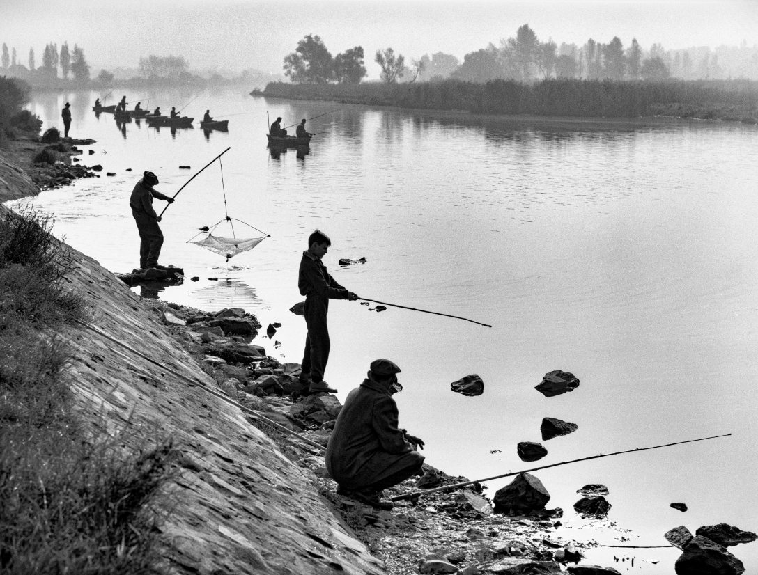 A Ráckevei (Soroksári)-Duna 1958-ban. Fotó: Fortepan / Hegyi Zsolt / Balla Demeter