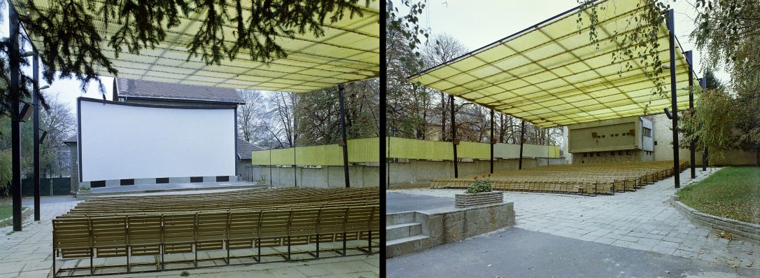 Kertmozi a Rozgonyi utcában, Nagykanizsán 1971-ben. Fotó: Fortepan / FŐFOTÓ