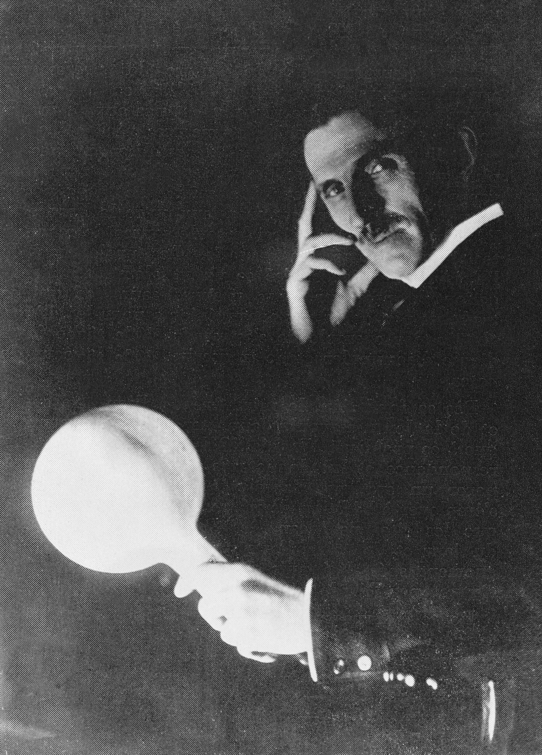 Nikola Tesla szerb-amerikai fizikus, feltaláló 1890-ben. Fotó: JACQUES BOYER / Roger-Viollet via AFP