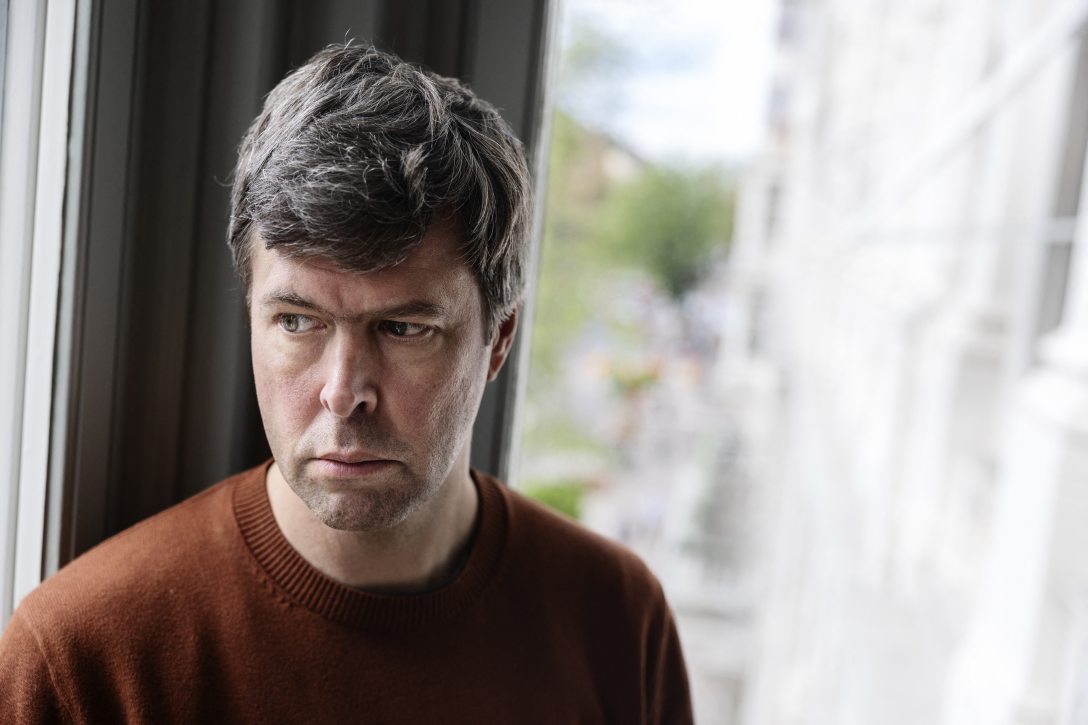 David Szalay Booker-díjas magyar származású kanadai-brit író. Fotó: Nicklas Thegerström / TT NEWS AGENCY / TT News Agency via AFP