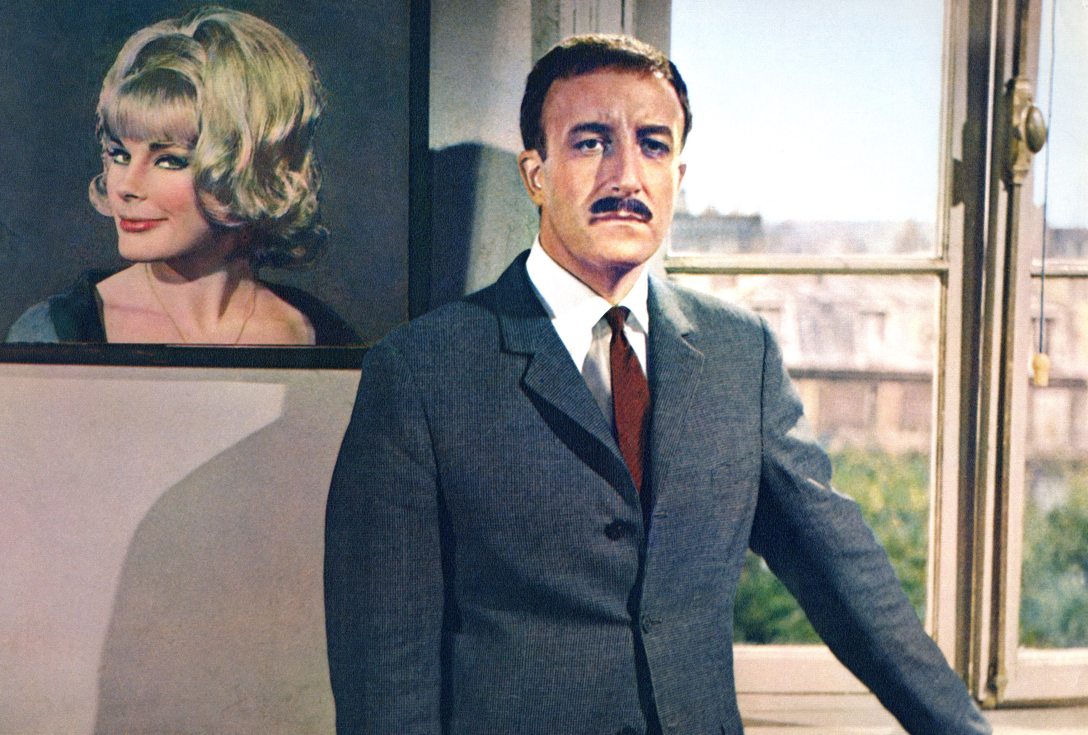 Peter Sellers a Felügyelő életveszélyben (1964)  című filmben. Fotó: Mirisch Films / © Mirisch Films / Collection ChristopheL via AFP