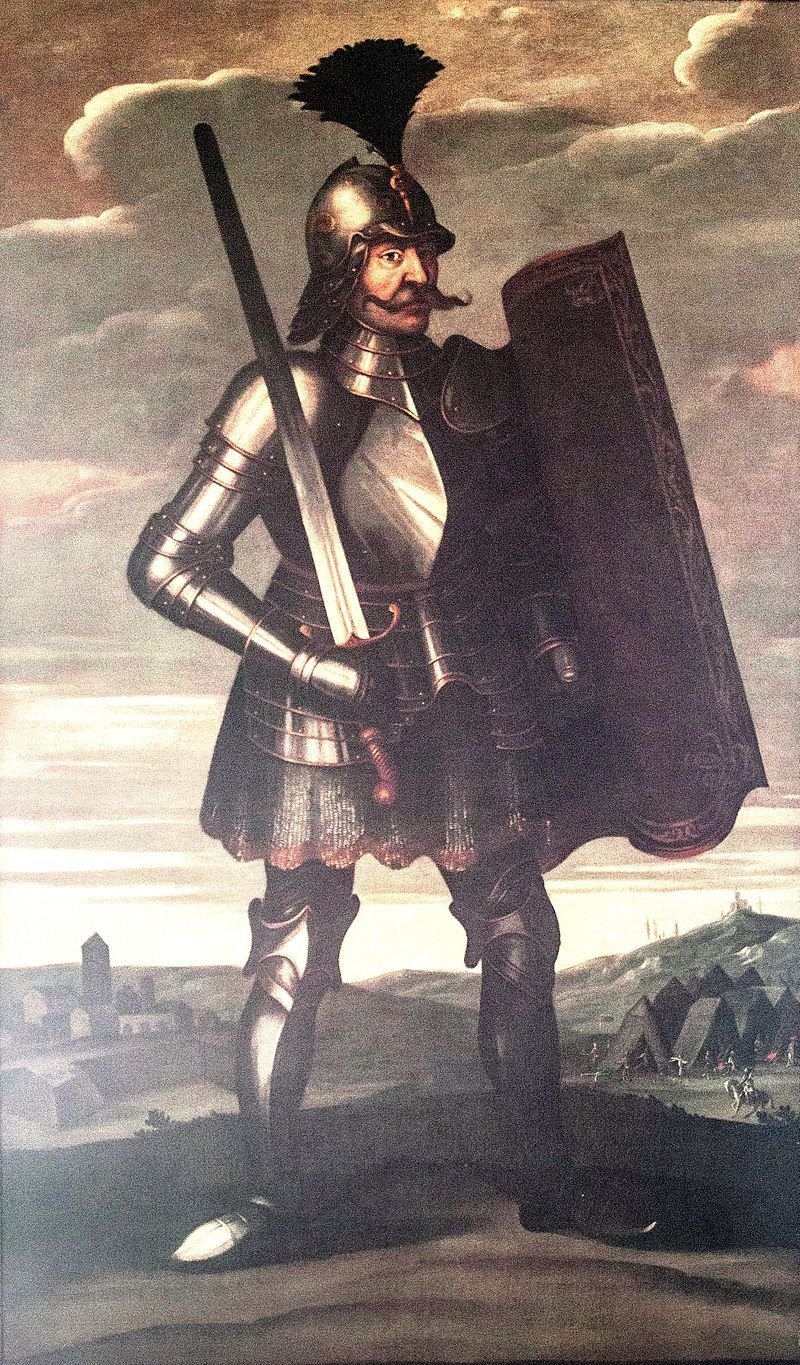 Hunyadi János XVII. századi ábrázolása.