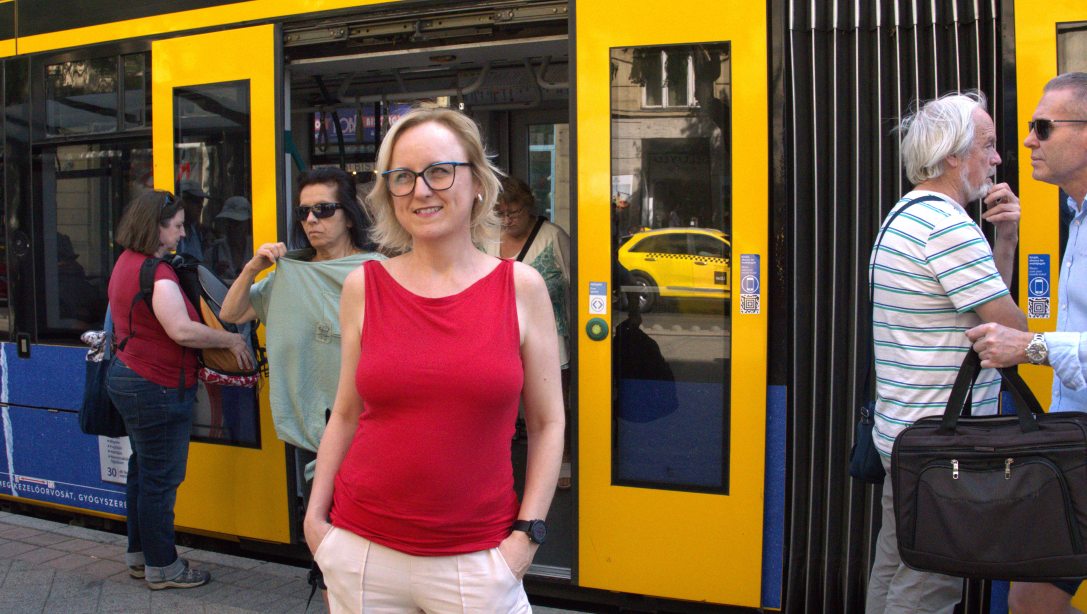 Pereszlényi Erika. Fotó: Terján Nóra / kultura.hu